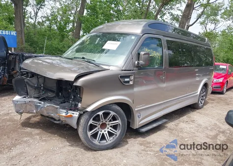 2016 Chevrolet Express 2500 Work Van from USA, damaged, VIN 1GCWGBFG9G1167676